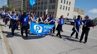 PIPSC members march in the parade