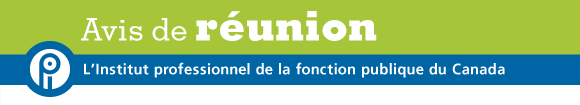 Avis de réunion