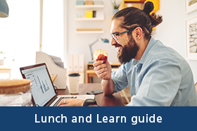 Lunch and Learn Guide button