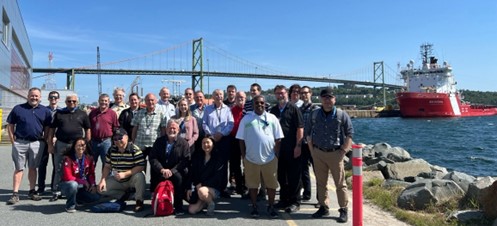 Photo de groupe NR et présidents des sous-groupes